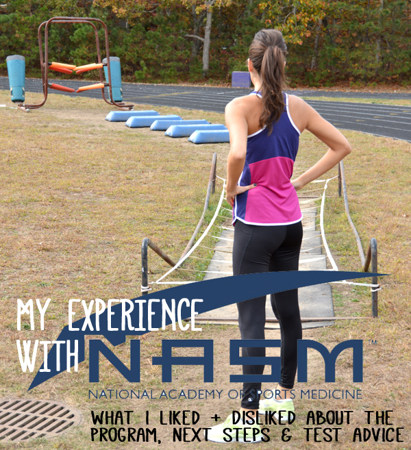 My Experience with the NASM Certified Personal Trainer Program