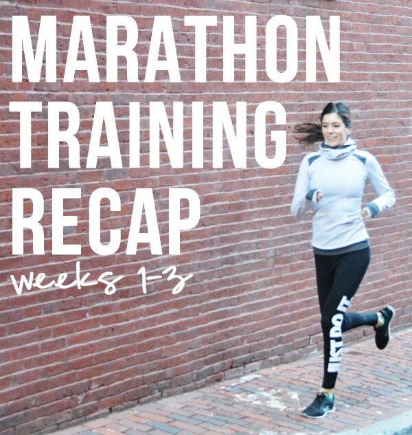 Boston Marathon Training Recap: Weeks 1-3