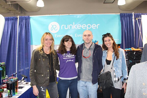 Runkeeper booth at Boston Marathon Expo
