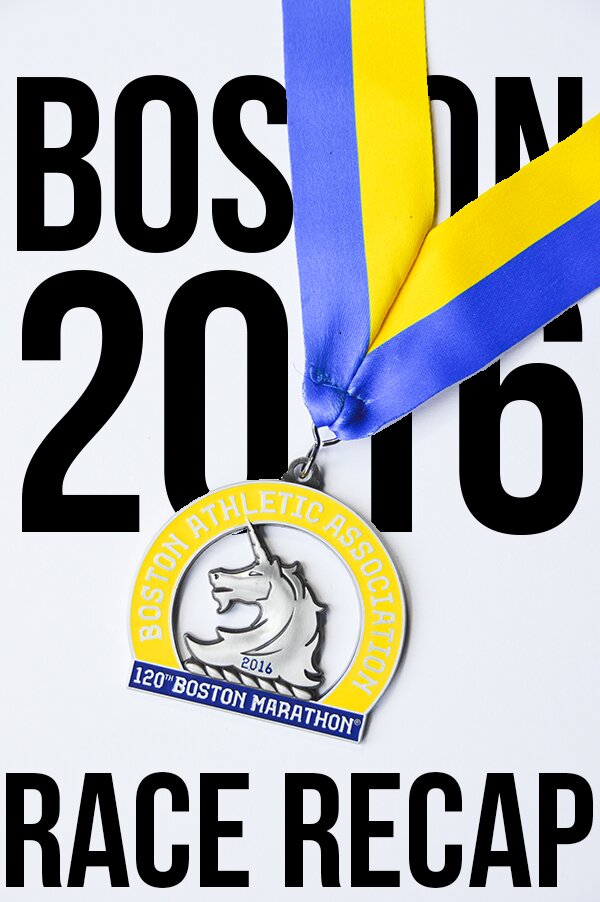 2016 Boston Marathon Race Recap