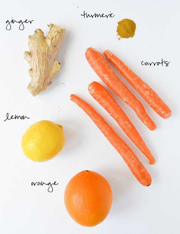 Tropical Turmeric Carrot Juice & Smoothie