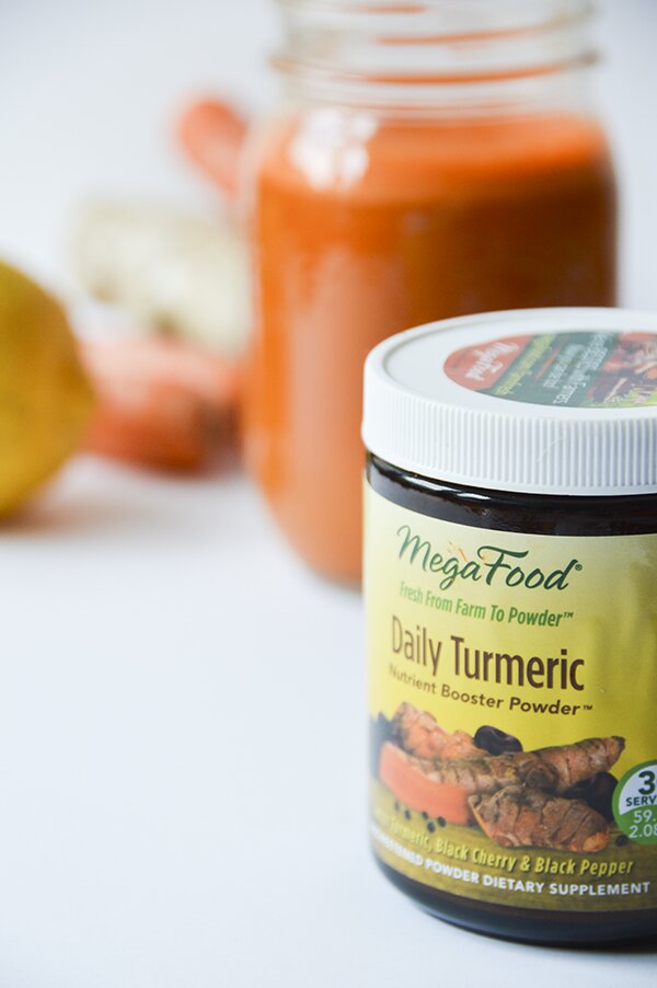 Tropical Turmeric Carrot Juice & Smoothie