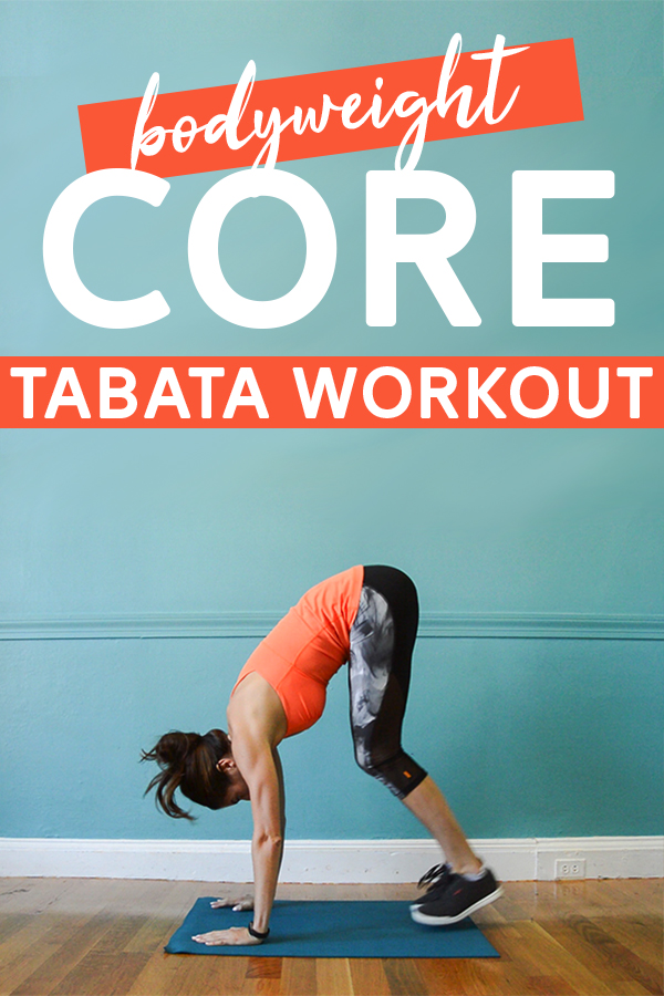 12-Minute Bodyweight Tabata Workout Series: Core - tabata superset workout focusing on core with follow-along video! #tabata #coreworkout #tabataworkout #hiit #bodyweightworkout