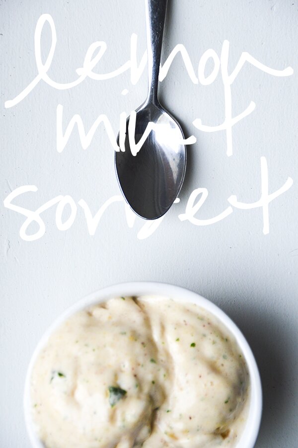 Naturally Sweetened Lemon Sorbet (Single-Serve)