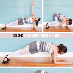 In this 20-minute core workout you'll alternate between slider blocks and tabata intervals.