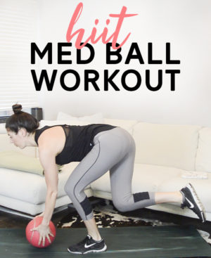 Med Ball HIIT Workout