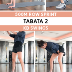 Rowing + Tabata Supersets Workout - not sure what to do at the gym? Give this quick workout a try! You'll need a rower, stepper, kettlebell and mat.