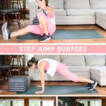 20-Minute Stepper HIIT Workout - All you'll need for this workout is a stepper or step bench. Video included so you can follow along! #workout #fitness #hiit https://pumpsandiron.com