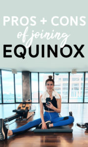 equinox membership fee