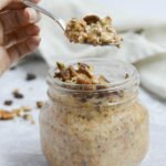 Sweet Potato Overnight Oats - This easy and delicious overnight oats recipe makes for the perfect breakfast! #overnightoats #oatmeal #breakfast #vegan