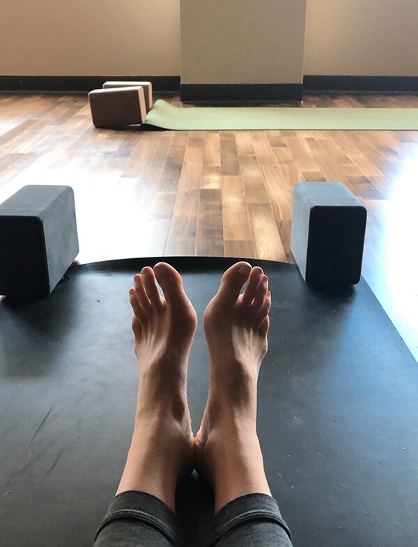My Favorite Things: December - Saturday morning yoga classes at Exhale Battery Wharf with Amy