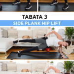 No Jumping Tabata Workout - This total body tabata workout is low-impact and apartment-friendly. #tabata #workout #athomeworkout #workoutvideo #fitness