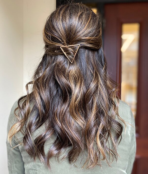 My Favorite Things: February - gold triangle hair clip