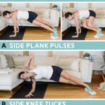 Slider Plank Challenge (7 Mins) - Grab a set of sliders (or dish towels!) and give this plank challenge a try. #sliderworkout #plankchallenge #plankworkout #workoutvideo