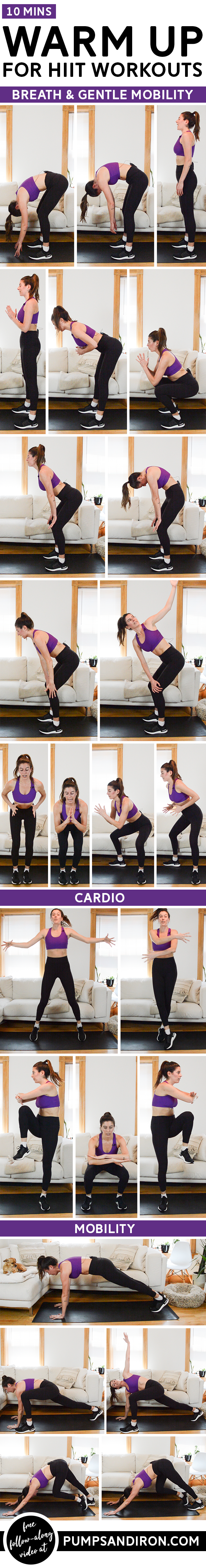 warm up exercises before gym