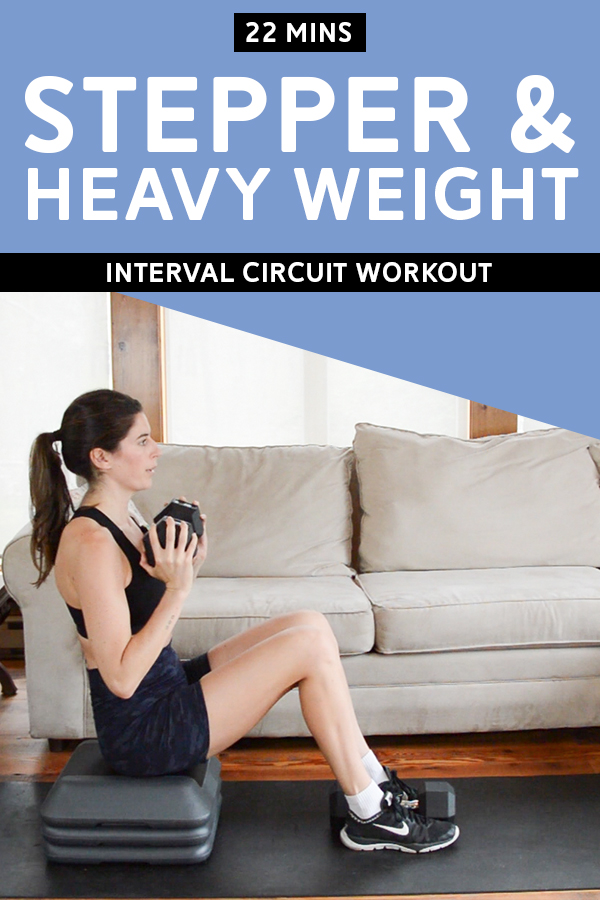 HIIT Workout with Step & Heavy Weights