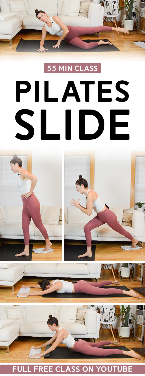 Pilates Slide Class (55 Mins) – Mat & Slider Work